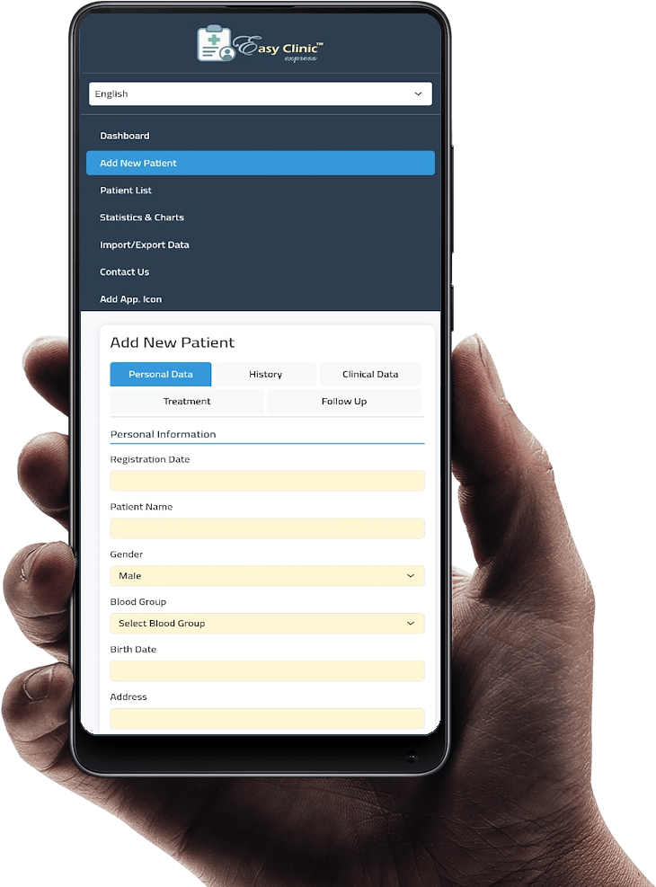 EasyClinic App Screenshot 2