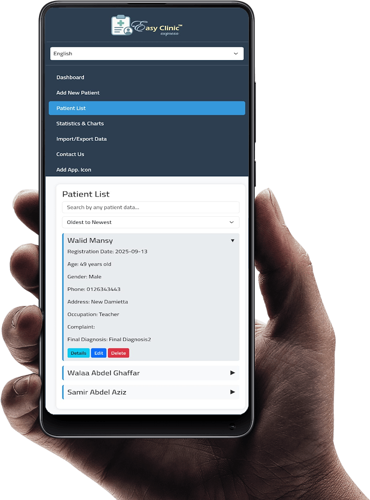 EasyClinic App Screenshot 3